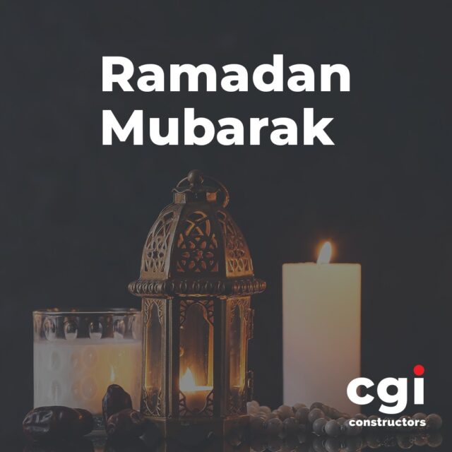 As Ramadan begins, we extend our warmest wishes to our colleagues, partners, and communities. May this meaningful month bring peace, reflection, and renewed purpose to you and your loved ones. Ramadan Mubarak.
#CGIConstructors #RamadanMubarak