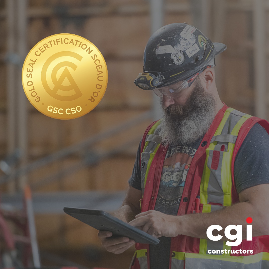 CGI is committed to investing in the continuous growth and development of our people. As a Gold Seal Employer, we encourage and support our employees through financial incentives, training opportunities, and mentorship. Setting a standard for excellence in the construction industry, a Gold Seal designation demonstrates a commitment to industry experience, education, and building the skills needed to succeed in construction. CGI employees are leading the way with many of our employees certified and many more currently enrolled in the program.

#CGIConstructors #GoldSealEmployer
