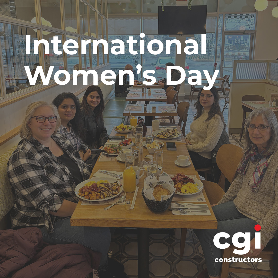 Happy International Women’s Day!
While we aim to celebrate the incredible women on our team every day, today we’re making it extra special.
Across CGI, our teams marked the occasion this past week with gatherings that brought our women together to connect and reflect on the many contributions they make to our industry.
Here’s to women everywhere — today and every day!
#CGIConstructors #InternationalWomensDay