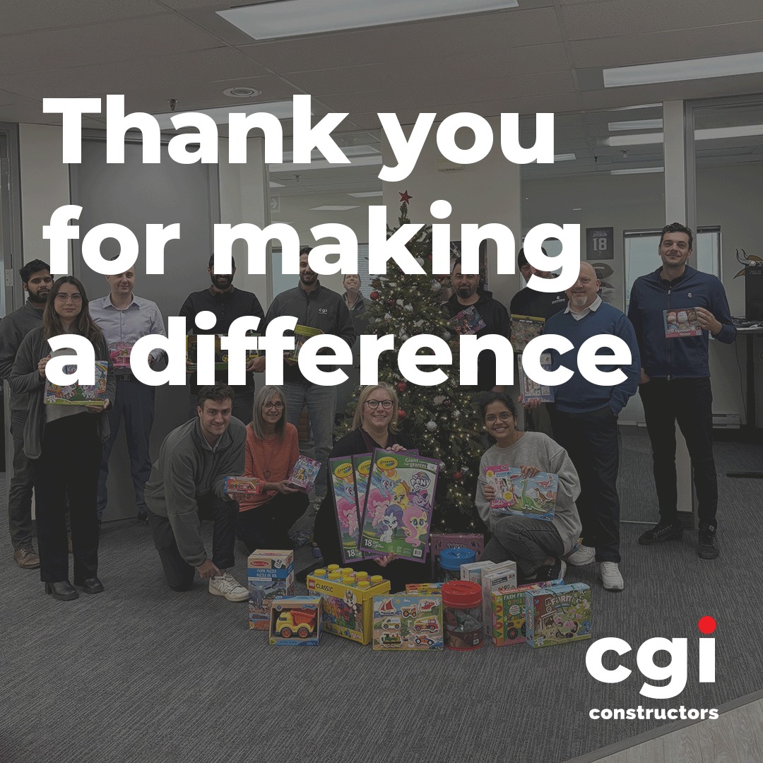 At CGI, giving back is part of who we are. While we proudly participate in community charity and volunteer initiatives each year, such as toy drives and soup kitchens, what truly stands out is the number of our team members who also dedicate their time and energy to support countless programs in their own communities.

This National Volunteer Week, we want to celebrate and recognize all volunteers. Your commitment, compassion, and impact do not go unnoticed. Thank you for making a difference where it matters most.

#CGIConstructors #NationalVolunteerWeek