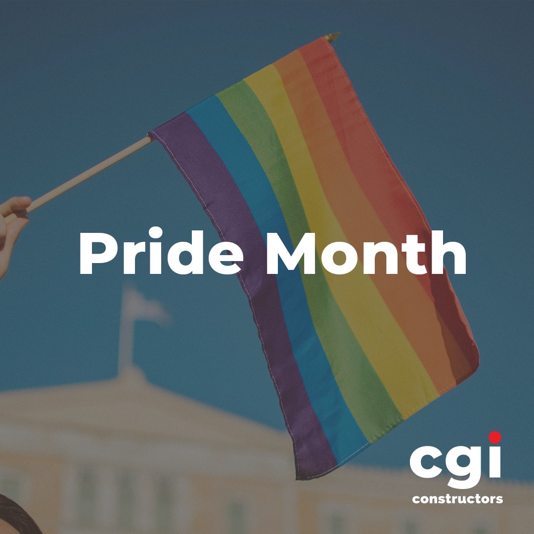 At CGI Constructors, we believe great spaces are built on inclusion. This Pride Month, we're proud to celebrate diversity in our teams and in the communities we serve.

#CGIConstructors #PrideMonth
