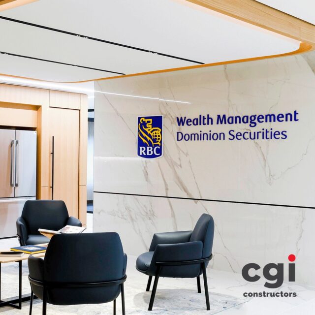 We're proud to announce the successful completion of another tenant fit-out project for RBC in Toronto, ON.

For more than 20 years, CGI has had the privilege of partnering with RBC and their project manager, CBRE, on projects across Canada, helping bring their spaces to life while supporting their evolving workplace needs. Thank you to RBC and CBRE for the trust they've placed in our team over the years and we are grateful to continue building together.

A special thank you to SGH Design Partners, and The HIDI Group Inc. for their collaboration, expertise, and contributions throughout this project. Another successful project delivered!

Congratulations to everyone involved in bringing this project to completion.

#CGIConstructors #RBC #CBRE #TenantFitOut