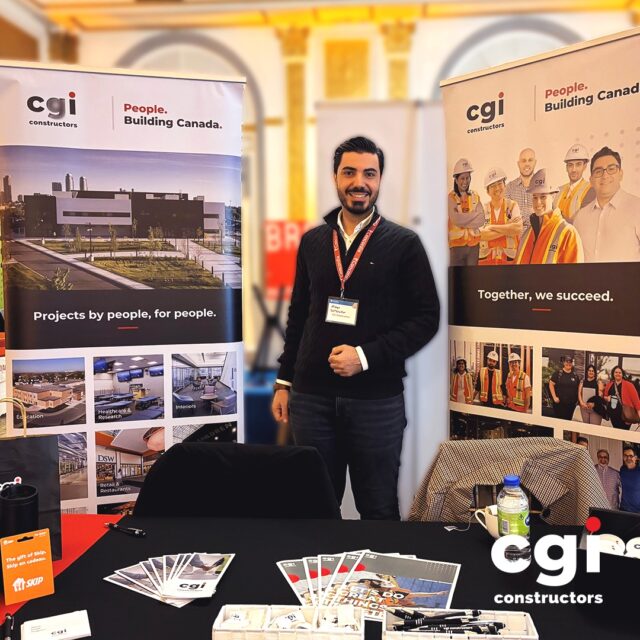 Our team enjoyed connecting with students at the Concordia Career Fair in Montreal! It was a great opportunity to share what it’s like to work at CGI Constructors and chat about career paths in construction.
Thank you to everyone who stopped by to meet us!
#CGIConstructors #CareerFair